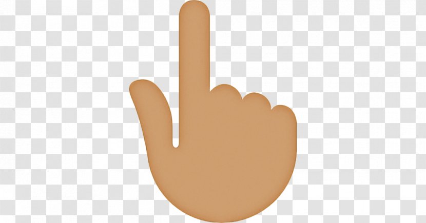 Middle Finger Background - Category Of Being - Beige Sign Language Transparent PNG