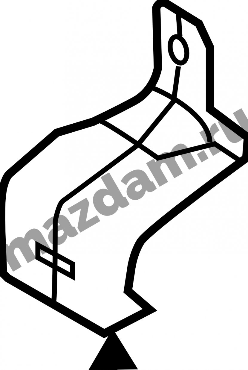 Clip Art Product Design Furniture Angle - Area - Mazda 3 Hatchback Modified Transparent PNG