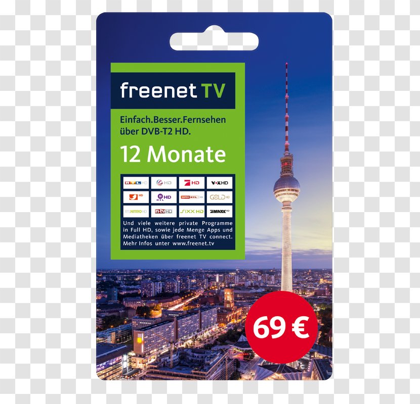 Freenet TV DVB-T2 High-definition Television Digital Video Broadcasting - Ci - Circle Hd Transparent PNG