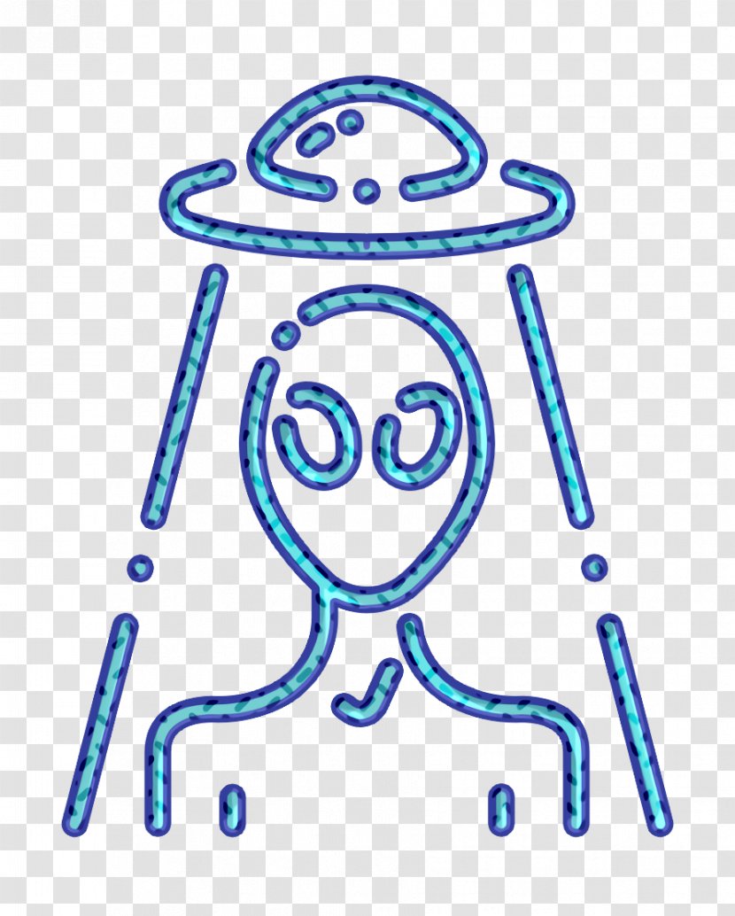 Alien Icon Extraterrestrial Fiction - Monster - Line Art Visitor Transparent PNG