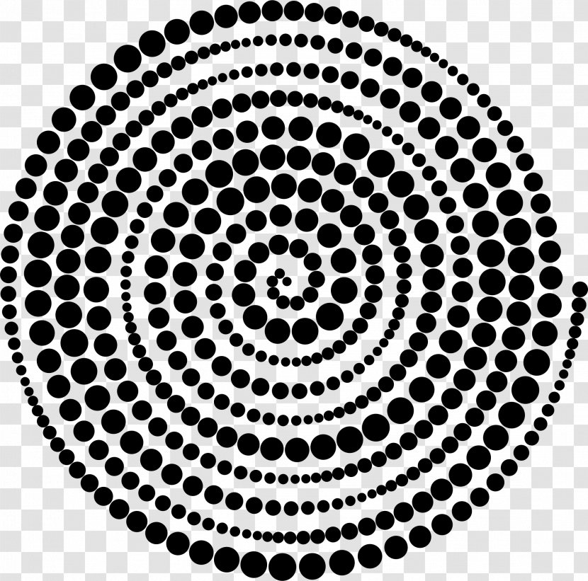 Spiral Circle Line Halftone - Royaltyfree Transparent PNG