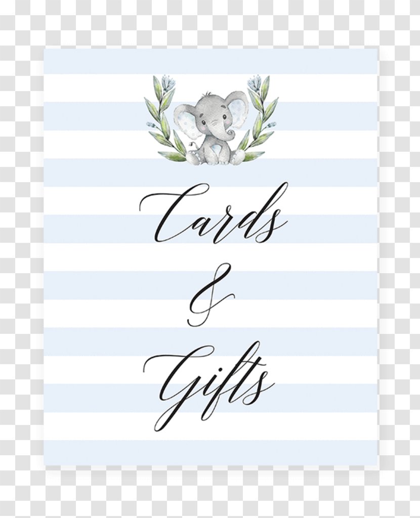 Baby Shower Gift Party Table Infant - Flower Transparent PNG