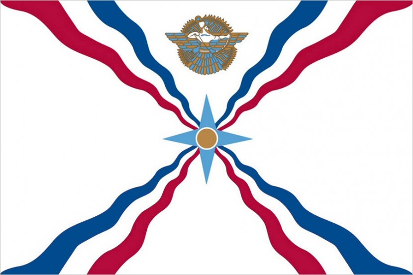 Assyrian Flag People Universal Alliance - Vexillology - Pics Of Mesopotamia Transparent PNG