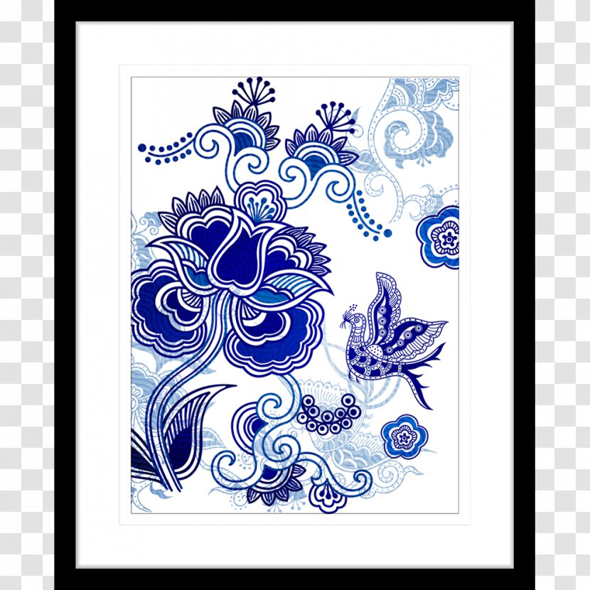 Graphic Design Visual Arts Graphics Blue And White Pottery Porcelain - Creativity Transparent PNG