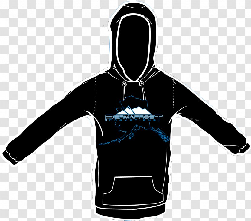 Hoodie T-shirt Permafrost Clothing - Shoulder Transparent PNG
