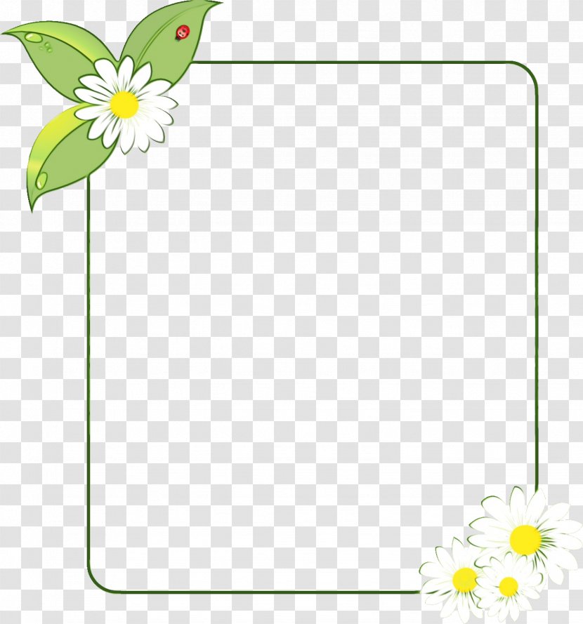 Background Flowers Frame - Plants - Wildflower Plant Transparent PNG