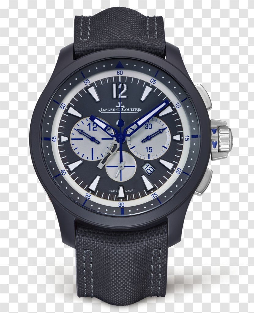 Chronograph Jaeger-LeCoultre Watch Movement Ceramic - Jaegerlecoultre - Blue Sports Male Jaeger Transparent PNG