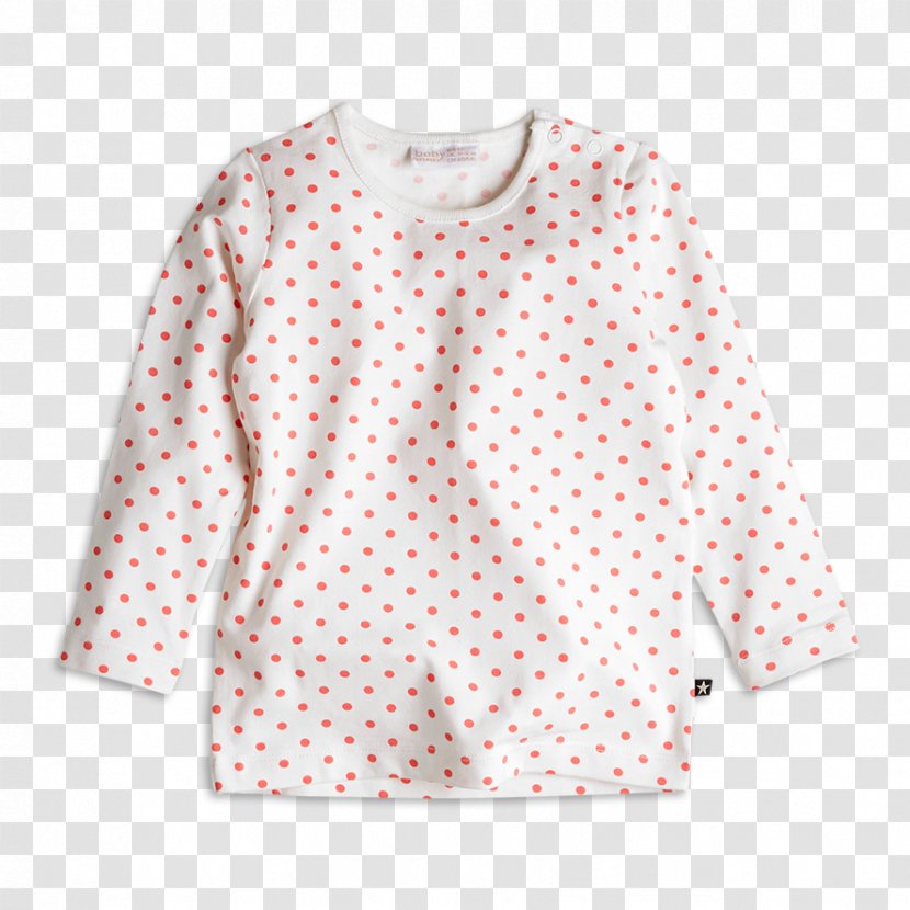 Pajamas Polka Dot Dress Blouse Sleeve - Day - Instagram Your Coral Beauty Transparent PNG