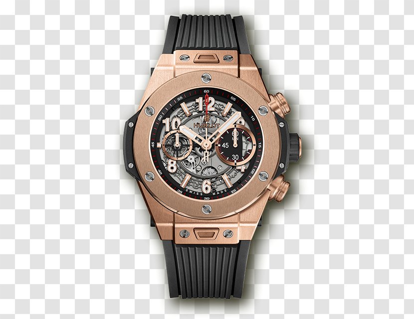 Hublot Automatic Watch Flyback Chronograph Jewellery - Strap Transparent PNG