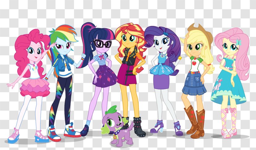 Pinkie Pie Pony Applejack Twilight Sparkle Rarity - Frame - My Little Equestria Girls Dr Transparent PNG