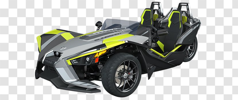 Polaris Slingshot Motorcycle Three-wheeler Industries Motorized Tricycle - Vehicle - Open Wheel Car Transparent PNG