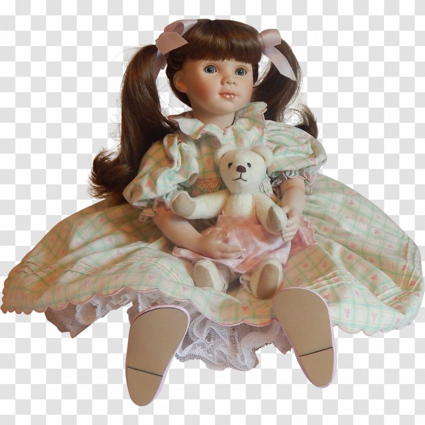 Bisque Doll Porcelain Collectable Figurine - Paint Transparent PNG