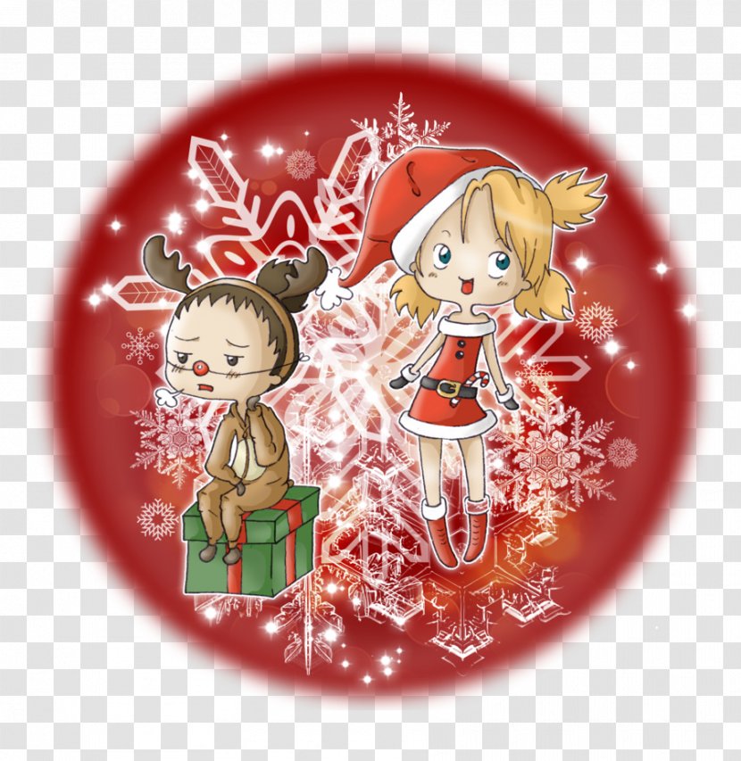 Temari Shikamaru Nara Christmas Day Ornament Character - Tableware - Asu Poster Transparent PNG