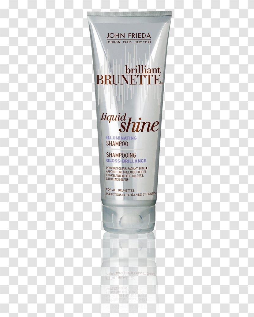 John Frieda Brilliant Brunette Multi-Tone Revealing Moisturizing Shampoo Hair Conditioner Elmas Lip Gloss Transparent PNG