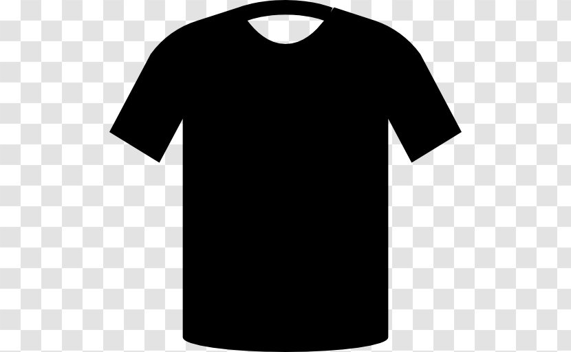 T-shirt Logo Sleeve - Black Transparent PNG