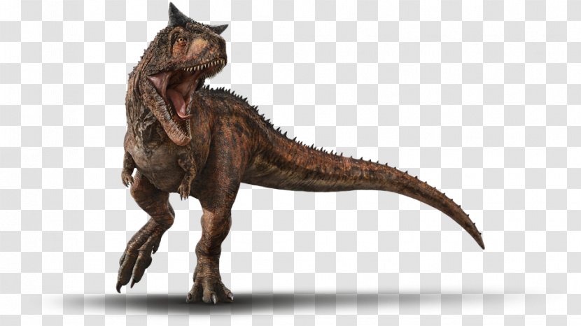 Carnotaurus Tyrannosaurus Jurassic World Evolution Alive Stygimoloch - Amblin Entertainment - Dinosaur Transparent PNG