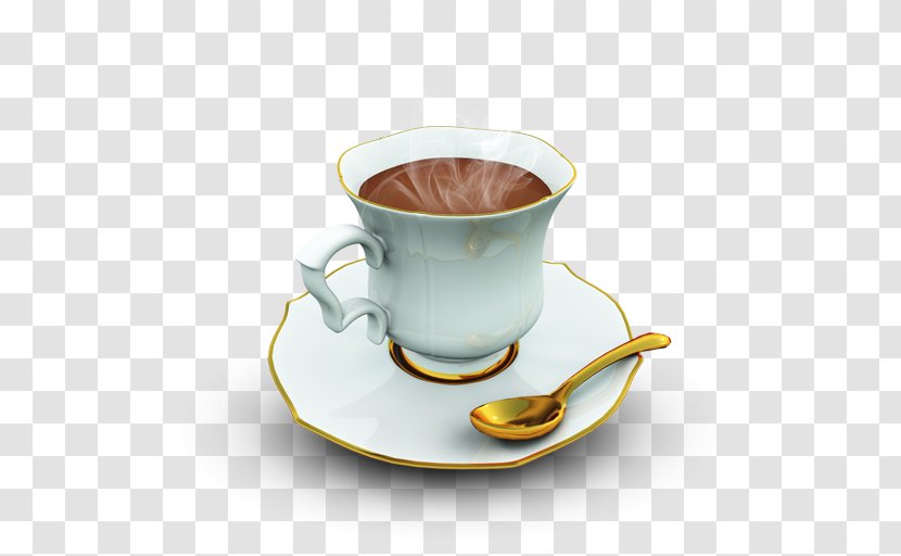 Coffee Cup Tea Espresso - Hot Chocolate - Image Transparent PNG