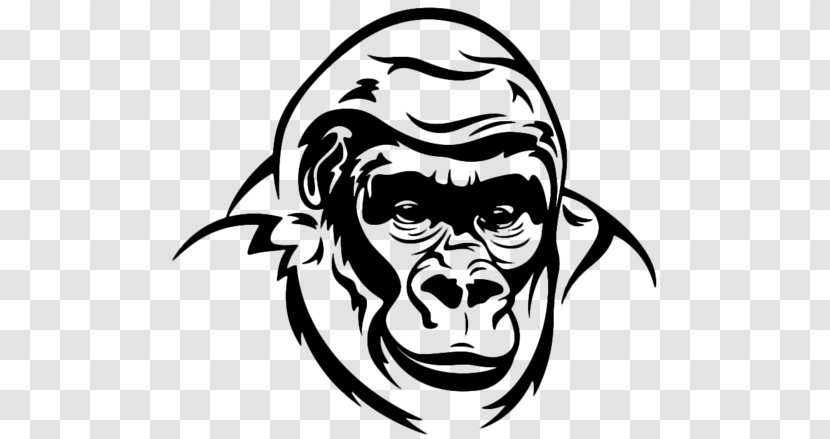 Gorilla Ape Clip Art - Royaltyfree Transparent PNG