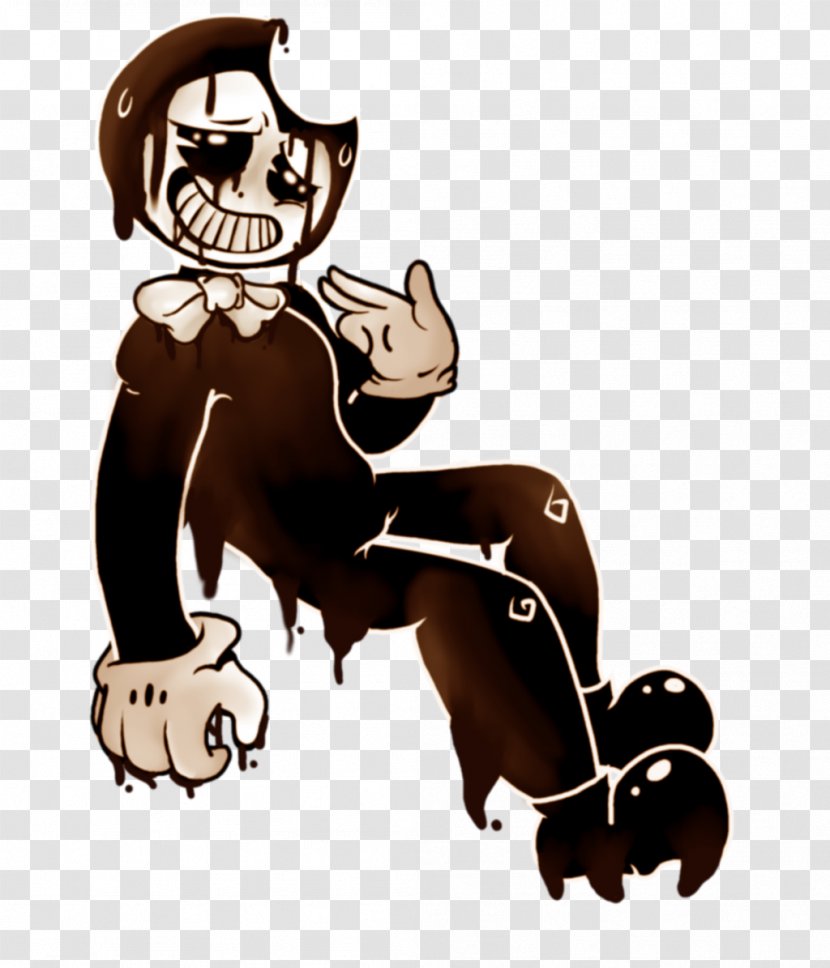 Bendy And The Ink Machine Drawing Fan Art Dog Game - Carnivoran Transparent PNG