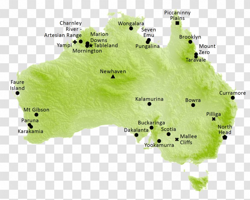 Map Australian Wildlife Conservancy Organism - Tuberculosis Transparent PNG