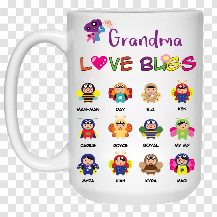 Mug T-shirt Father Mother Grandparent - Tshirt Transparent PNG
