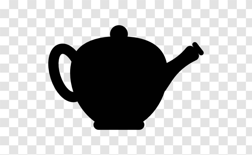 Teapot Silhouette Teacup - Food - Tea Transparent PNG