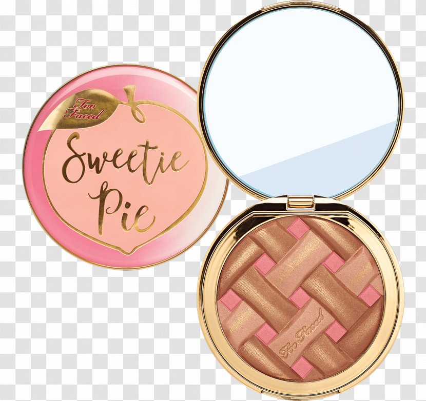 Too Faced Sweet Peach Cosmetics Pie Just Peachy Mattes Face Powder Transparent PNG