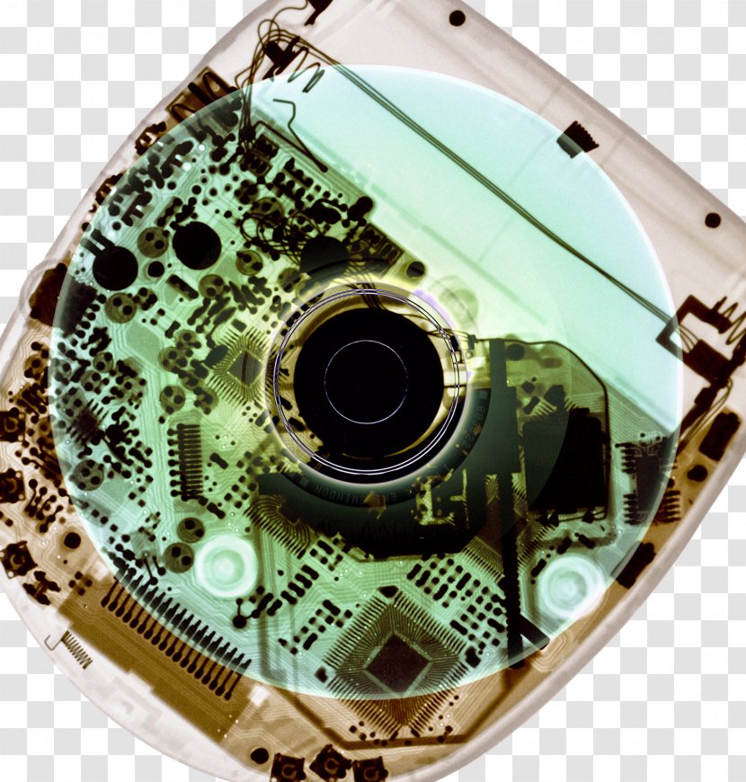 Compact Disc Portable CD Player Discman Optical Drive - Headphones - Board Transparent PNG