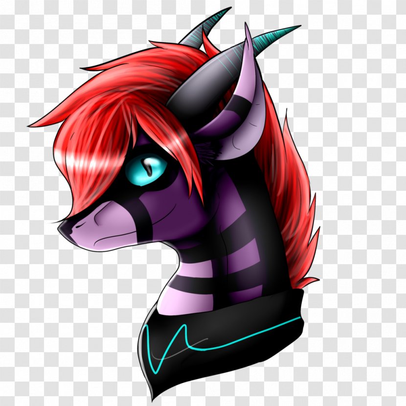 Tempest Shadow Pony Fan Art - Purple Flare Transparent PNG