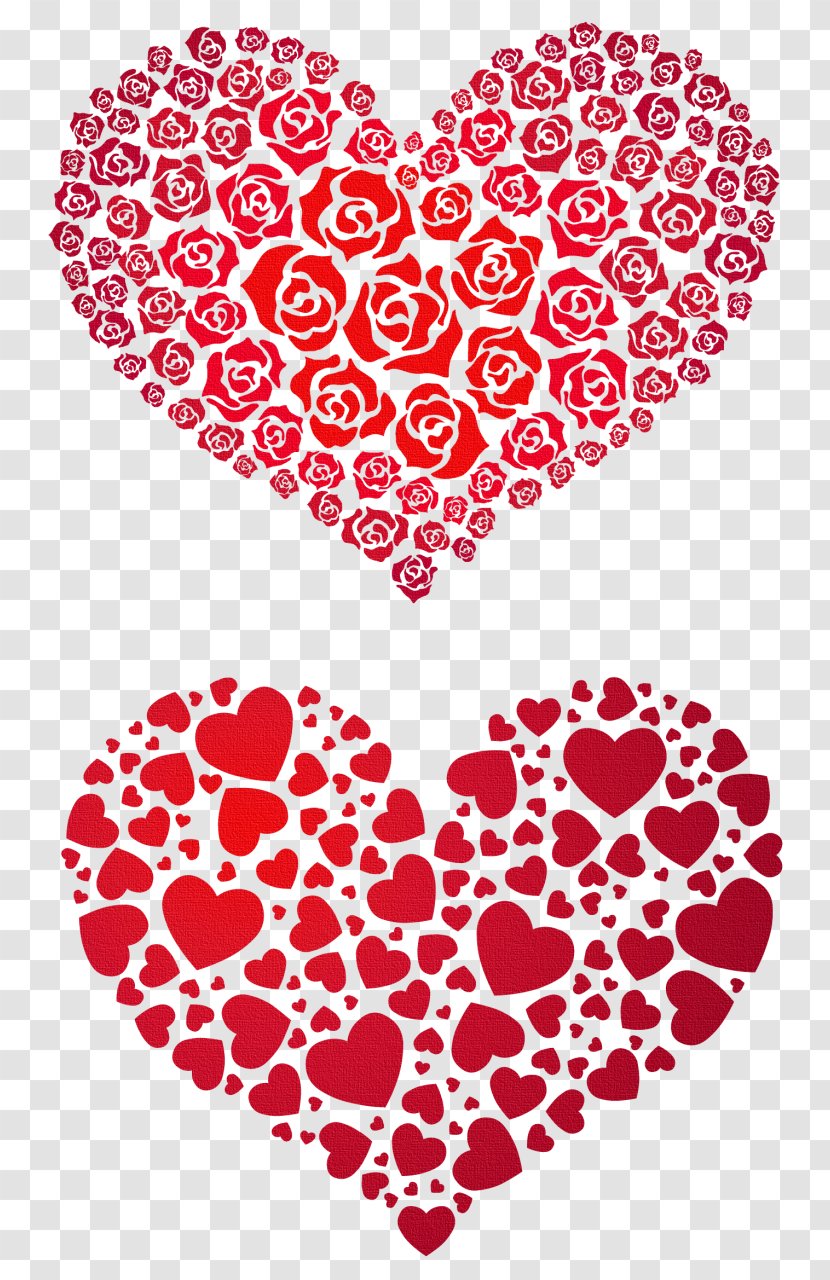 Valentine's Day Heart Clip Art - Flower - Love You Transparent PNG