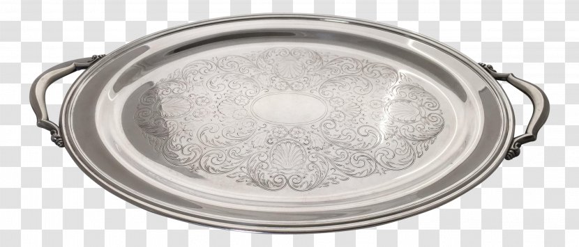 Silver Background - Plate - Metal Dinnerware Set Transparent PNG