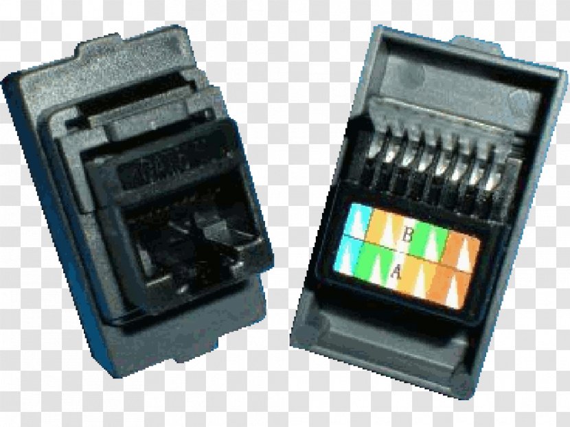 Power Converters Telephone Plug RJ-11 8P8C Signal - Computer Component - SOCKET Wrench Transparent PNG