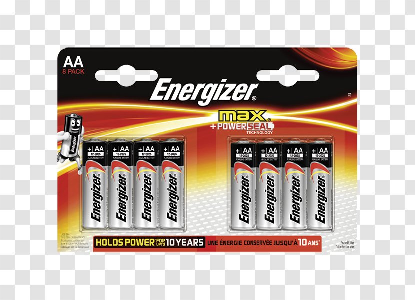 Battery Charger AAA Alkaline Electric Potential Difference - Energizer - Aa Transparent PNG