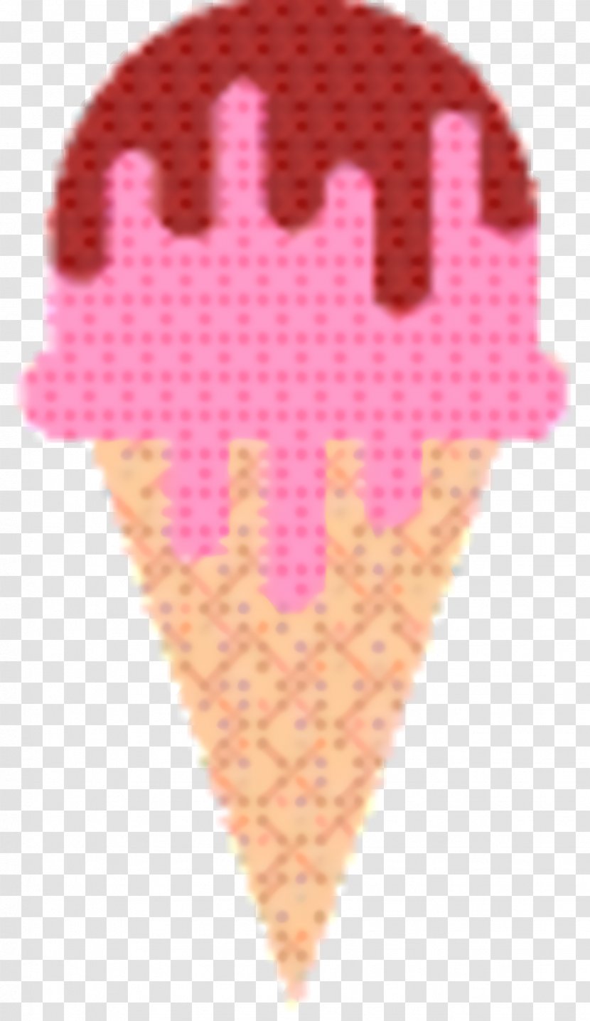 Ice Cream Cone Background - Dessert - Dairy Transparent PNG