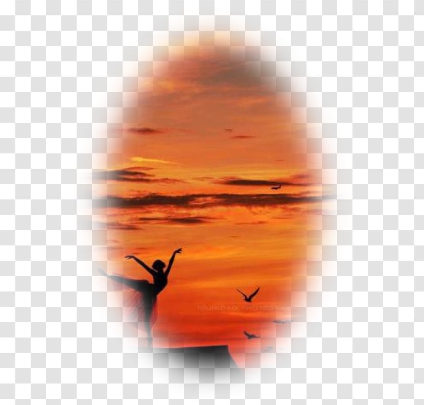 Sunrise Silhouette Desktop Wallpaper Computer Ballet - Sky Plc Transparent PNG