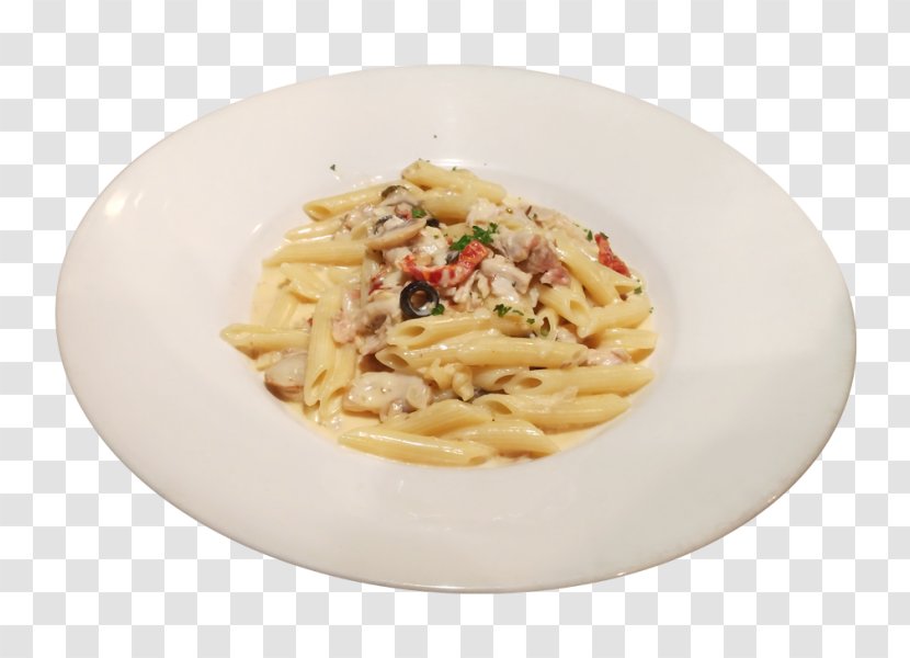 Penne Risotto Carbonara Al Dente Jimoco Café & Pasta - Shellfish - Pork Cutlet Transparent PNG