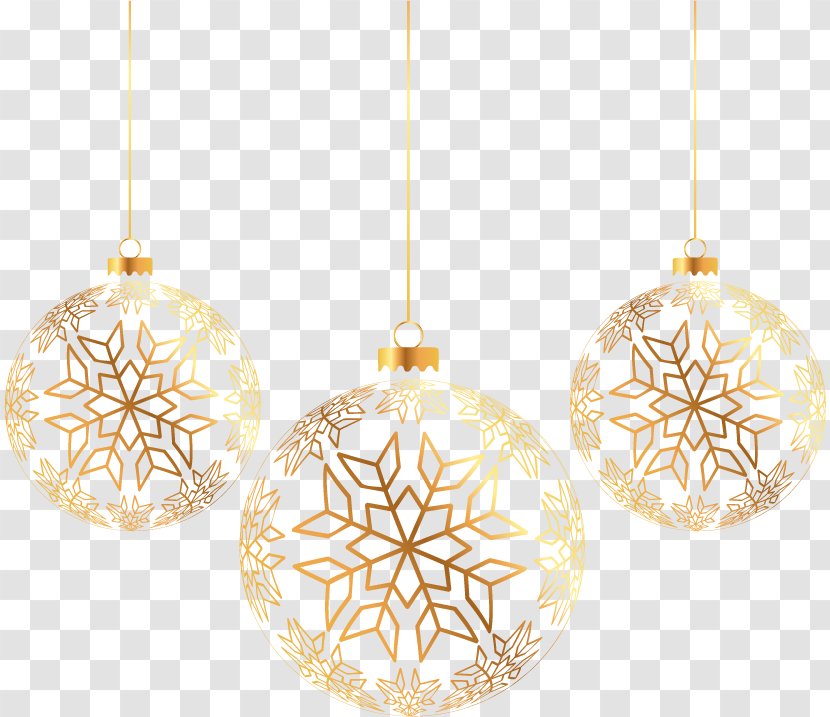 Golden Christmas Ball - Coreldraw - Santa Claus Transparent PNG