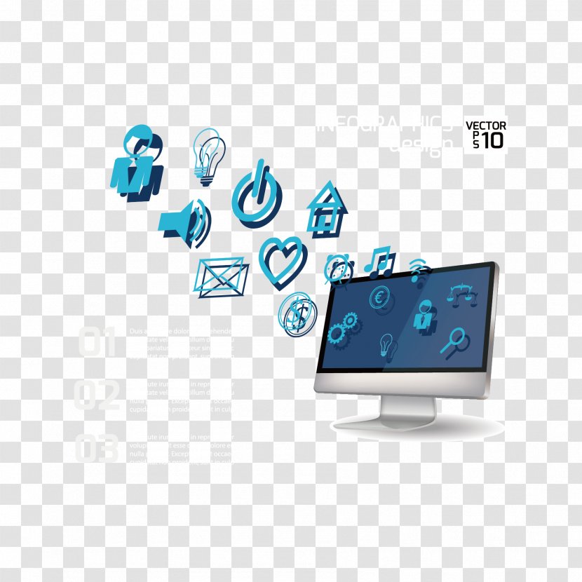 Desktop Wallpaper Electronics Multimedia - Computer Icon - Vector Computers And Icons Transparent PNG