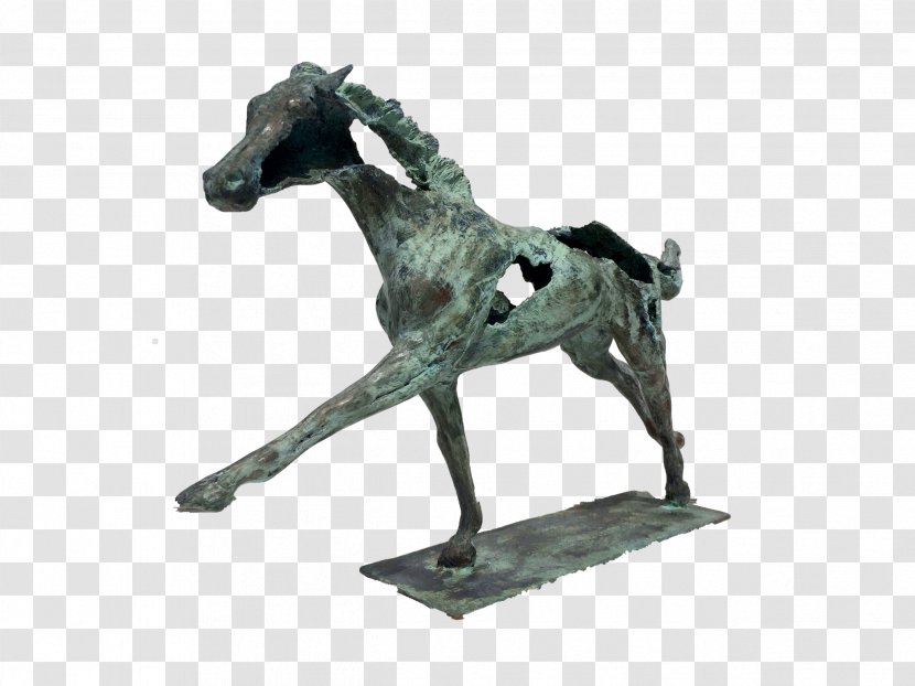Knokke Stallion Bronze Sculpture Mustang - Statue Transparent PNG