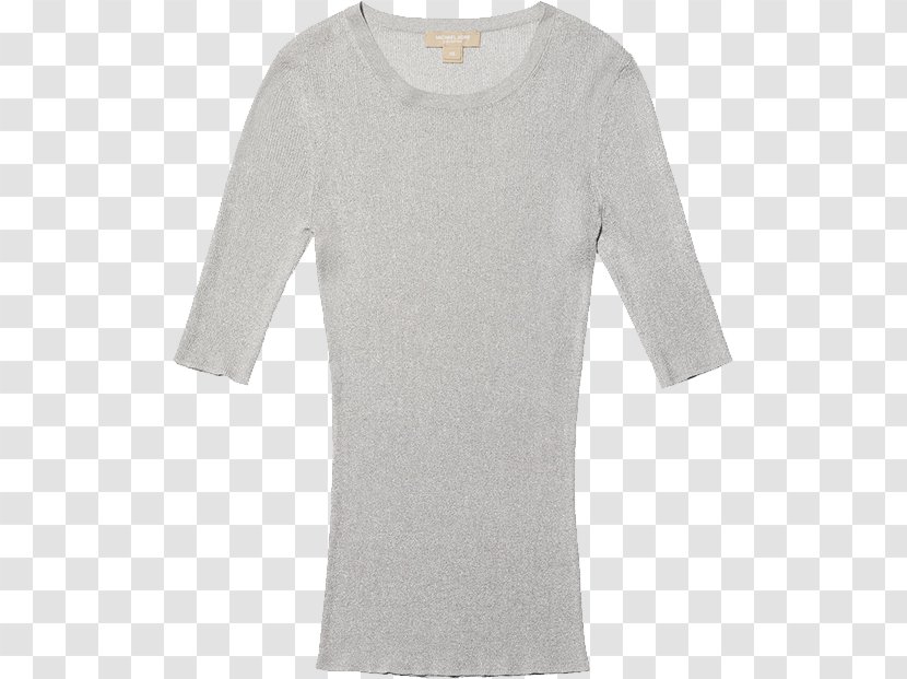 Sleeve T-shirt Sweater Clothing - Shirt - Michael Kors Black Zipper Dress Transparent PNG