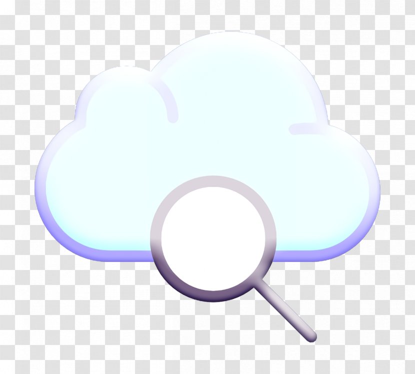 Search Icon Cloud Computing Essential - Meteorological Phenomenon - Animation Transparent PNG