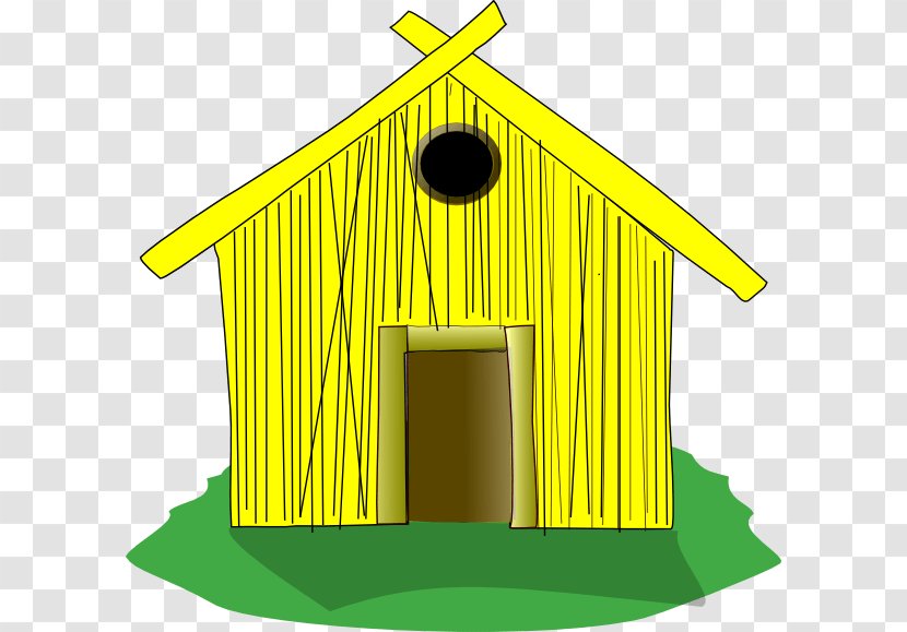 Clip Art Straw Openclipart House Shack - Royalty Payment Transparent PNG