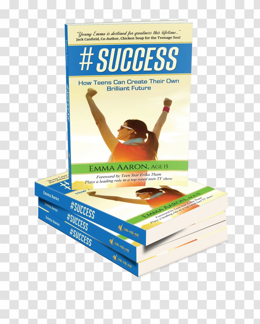 #Success: How Teens Can Create Their Own Brilliant Future Book Paperback Publishing Leadership - Recipe - Print Ready Poster Transparent PNG