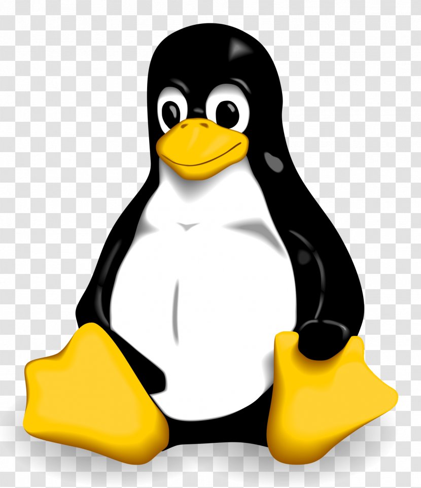Linux Kernel Tux Installation - Free Software - Wikipedia Page Cliparts Transparent PNG