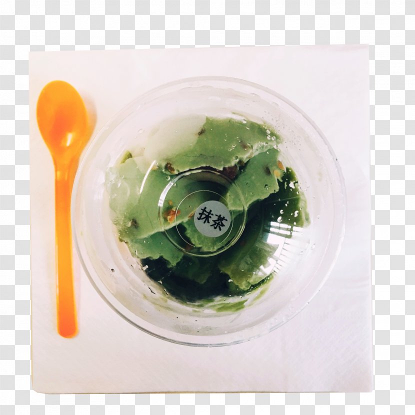 Tea Matcha Frozen Yogurt Milk - Tableware - Fried Transparent PNG