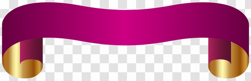 Banner Clip Art - Purple - Cliparts Transparent PNG