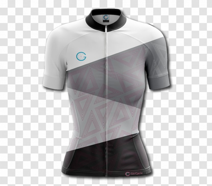 Sleeve Shirt Neck - Active - Ladies Bike Transparent PNG
