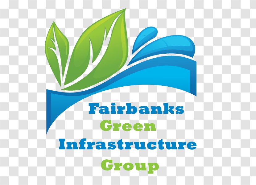 Logo Green Infrastructure Brand Trademark - Bluegreen - Rain Garden Transparent PNG