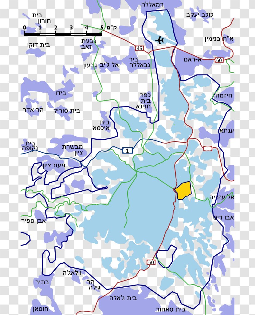 Nachlaot Beit Yisrael Arnona Givat Ram Nayot - World - Map Transparent PNG