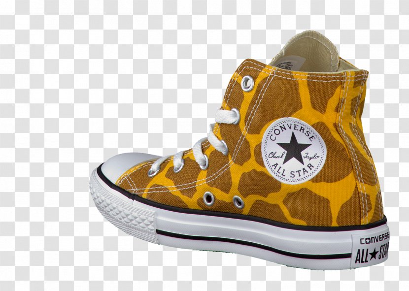 Sneakers Shoe Converse Chuck Taylor All-Stars Yellow - Printing Transparent PNG